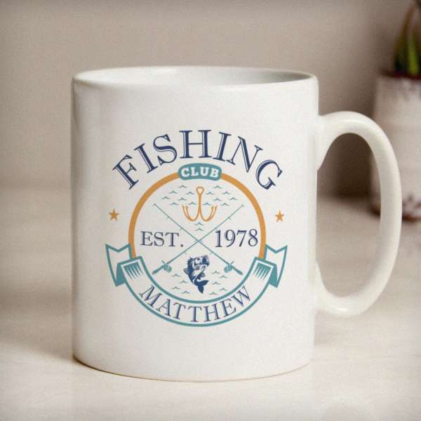(image for) Personalised Fishing Club Mug - Click Image to Close