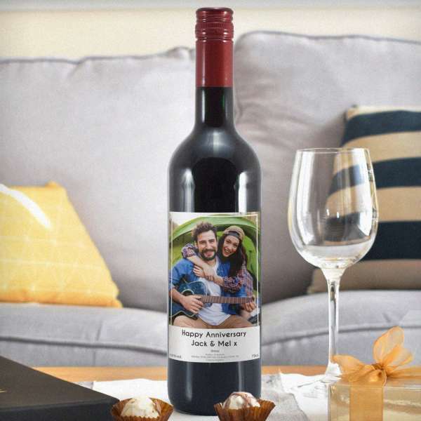 Modal Additional Images for Personalised Photo Upload Red Wine