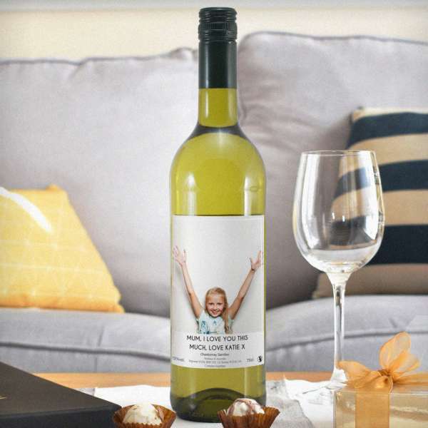 Modal Additional Images for Personalised Photo Upload White Wine