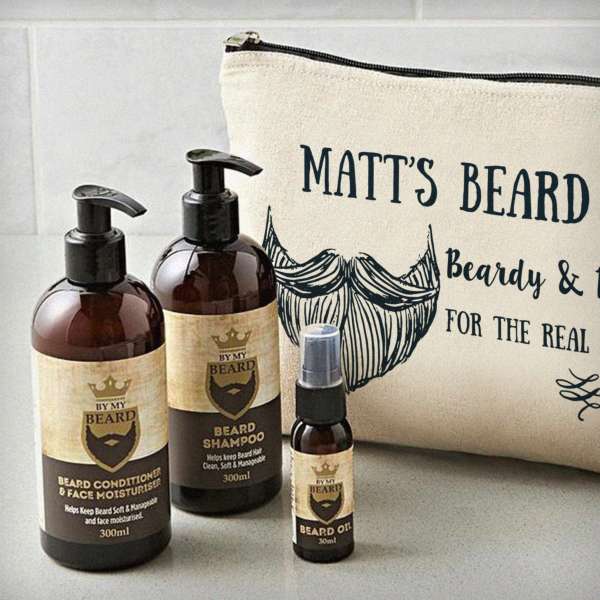 (image for) Personalised Beardy & Brilliant Beard Kit - Click Image to Close