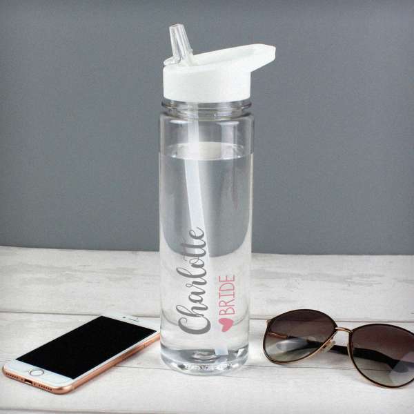 (image for) Personalised Wedding Party Water Bottle - Click Image to Close