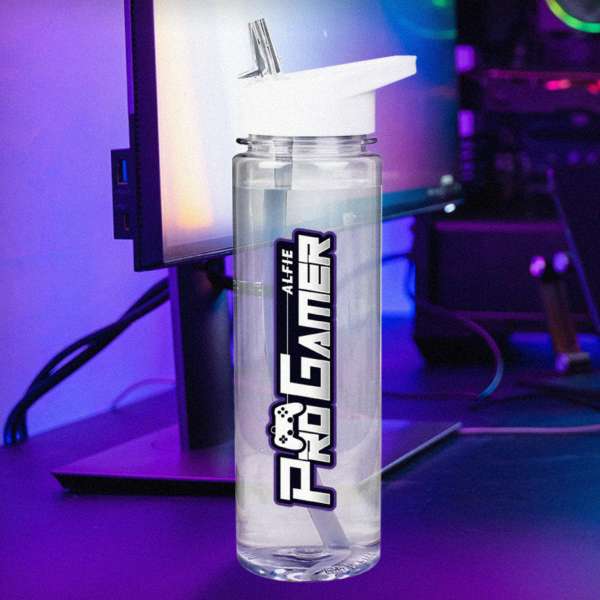 (image for) Personalised Pro Gamer Water Bottle