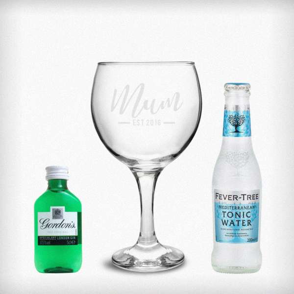 (image for) Personalised Established Gin Gift Set - Click Image to Close