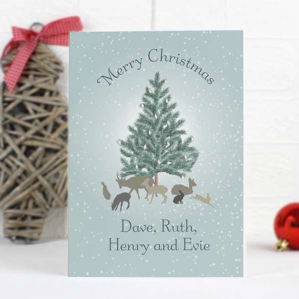 (image for) Personalised A Winter's Night Card - Click Image to Close