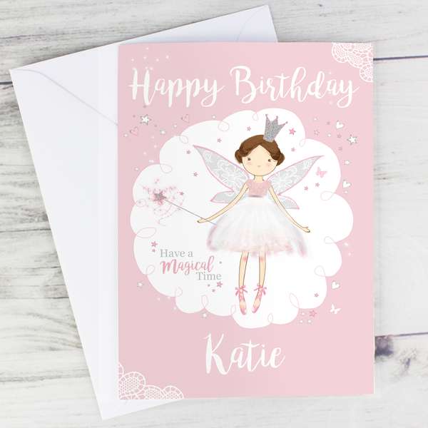 Modal Additional Images for Personalised Fairy Princess Card