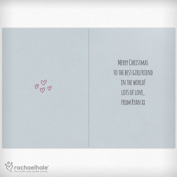 (image for) Personalised Rachael Hale Terrier Christmas Card - Click Image to Close