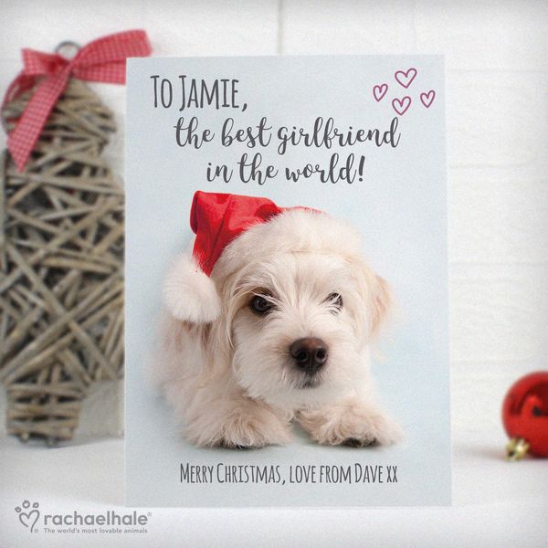 (image for) Personalised Rachael Hale Terrier Christmas Card - Click Image to Close