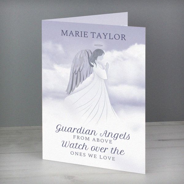 Modal Additional Images for Personalised Guardian Angel Card