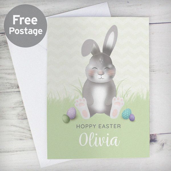 (image for) Personalised Easter Bunny Card - Click Image to Close