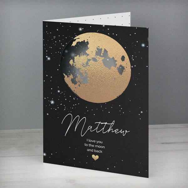 (image for) Personalised You Are My Sun My Moon Card - Click Image to Close