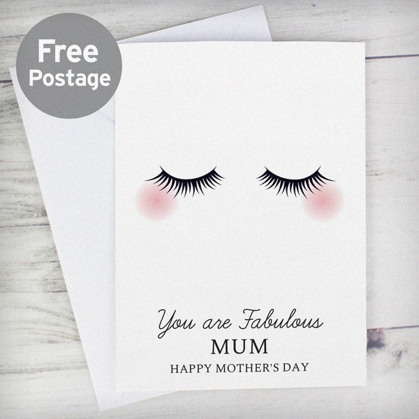 (image for) Personalised Eyelashes Card - Click Image to Close