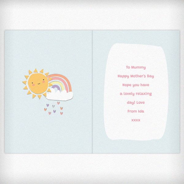 (image for) Personalised You Are My Sunshine Card - Click Image to Close