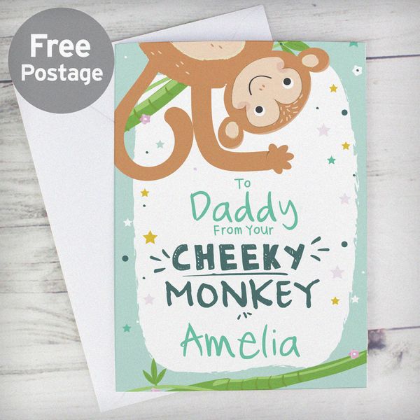 (image for) Personalised From Your Cheeky Monkey Card - Click Image to Close