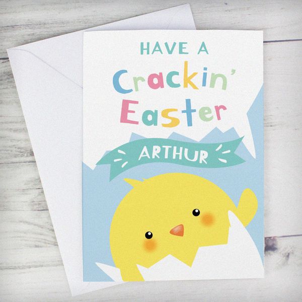 (image for) Personalised Have A Cracking Easter Card - Click Image to Close
