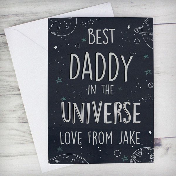 (image for) Personalised Best... In The Universe Card - Click Image to Close