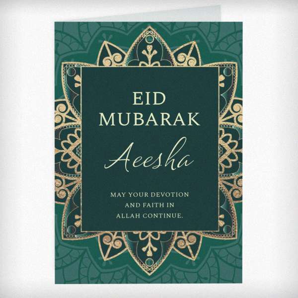 (image for) Personalised Eid Card - Click Image to Close