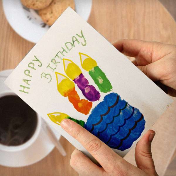 Modal Additional Images for Personalised Childrens Drawing Photo Upload Card