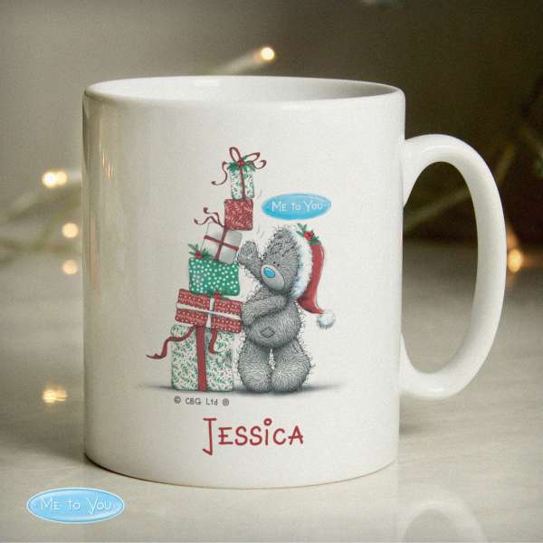 (image for) Me to You Personalised Christmas Mug - Click Image to Close