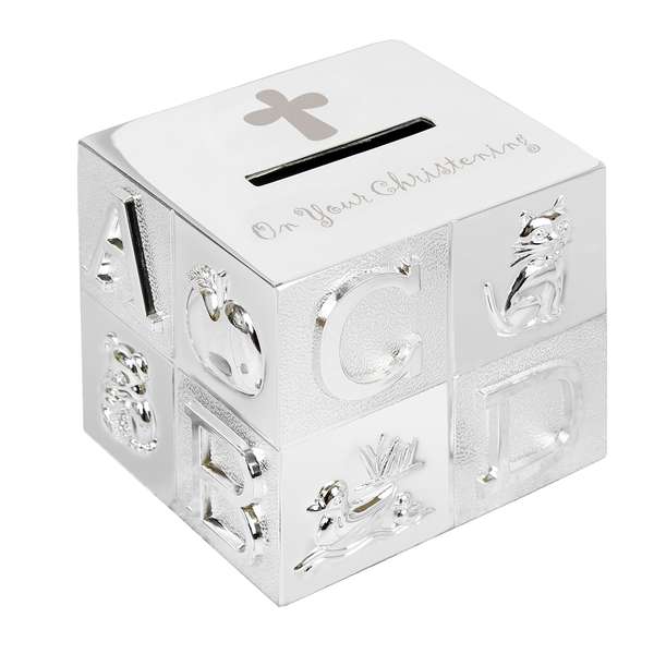 (image for) Christening ABC Money Box - Click Image to Close