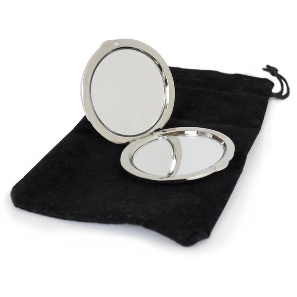 (image for) Worlds Best Teacher Round Compact Mirror - Click Image to Close
