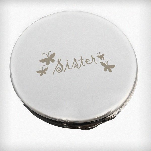 (image for) Sister Round Compact Mirror - Click Image to Close