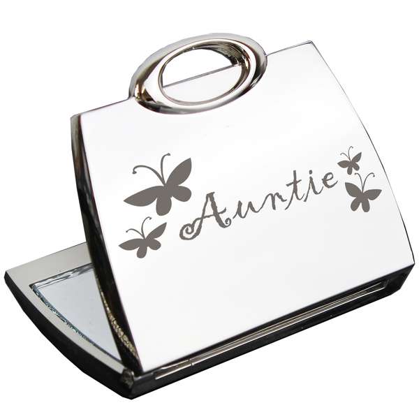 (image for) Auntie Handbag Compact Mirror - Click Image to Close
