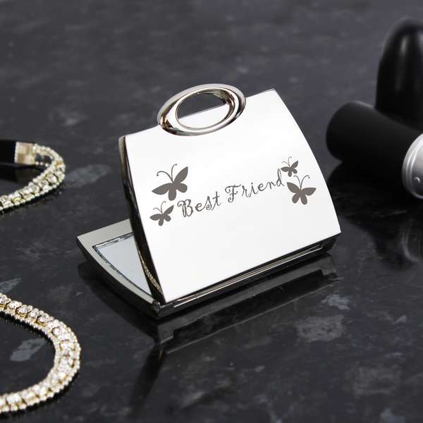 (image for) Best Friend Handbag Compact Mirror - Click Image to Close