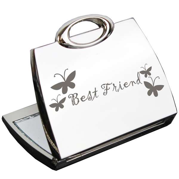(image for) Best Friend Handbag Compact Mirror - Click Image to Close
