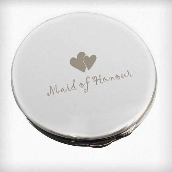 (image for) Maid of Honour Round Compact Mirror - Click Image to Close