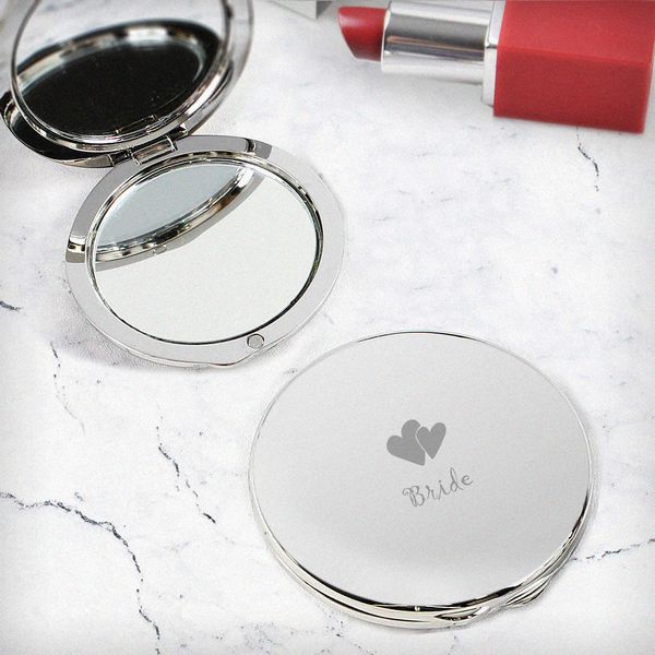 (image for) Bride Round Compact Mirror - Click Image to Close