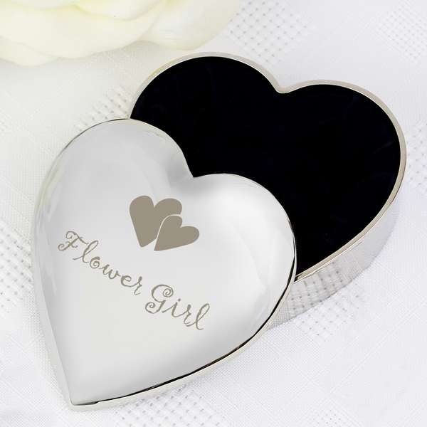 (image for) Flower Girl Heart Trinket Box - Click Image to Close