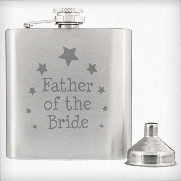 Modal Additional Images for Father of the Bride Hip Flask