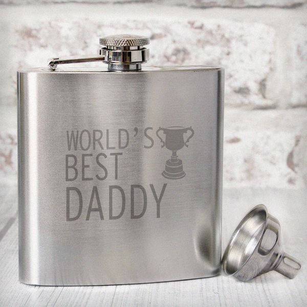 (image for) Worlds Best Daddy Hip Flask