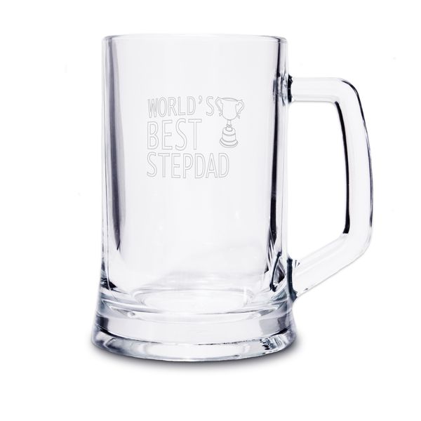 (image for) World's Best Step Dad Stern Tankard - Click Image to Close
