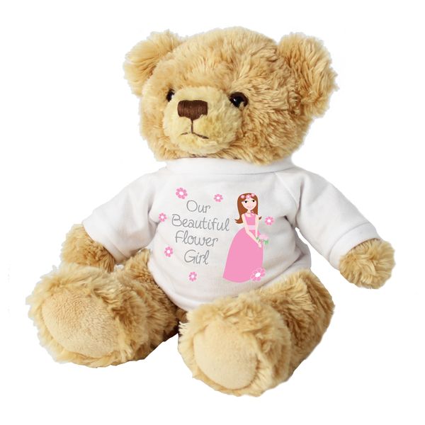 (image for) Fabulous Flower Girl Teddy - Click Image to Close