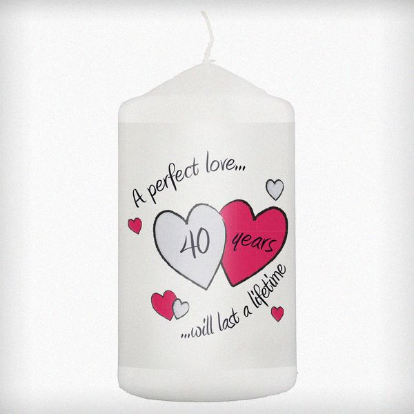 Modal Additional Images for Perfect Love Ruby Candle