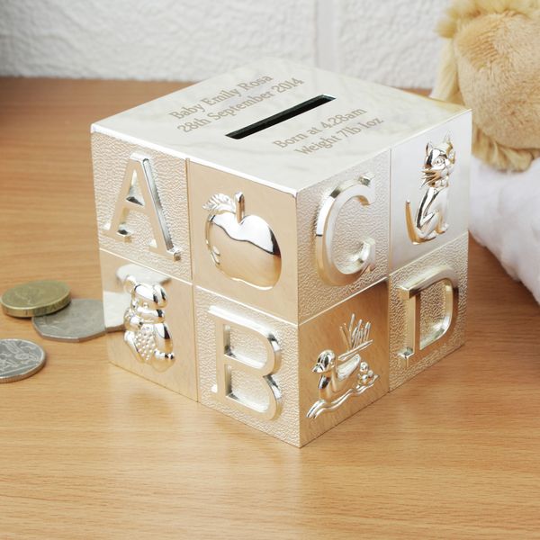 (image for) Personalised ABC Money Box - Click Image to Close