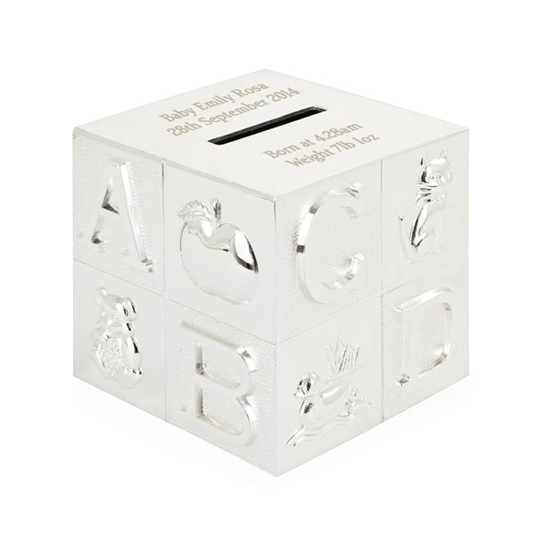 (image for) Personalised ABC Money Box - Click Image to Close