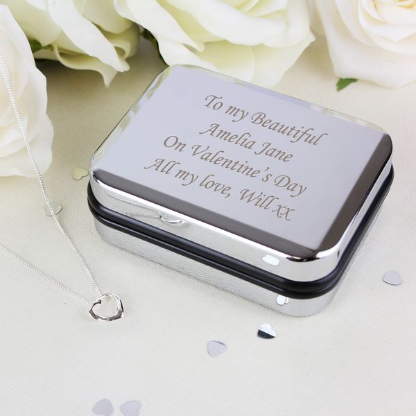 (image for) Personalised Box With Heart Necklace