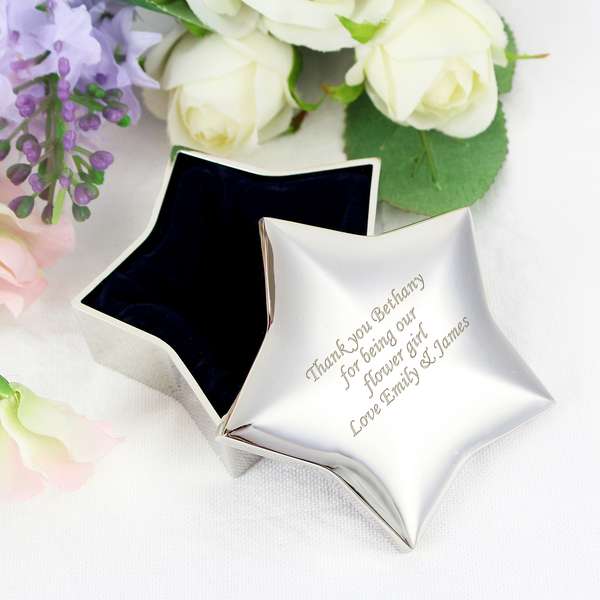 (image for) Personalised Star Trinket Box - Click Image to Close