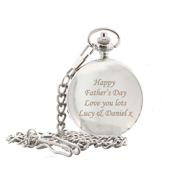 (image for) Personalised Pocket Fob Watch - Click Image to Close