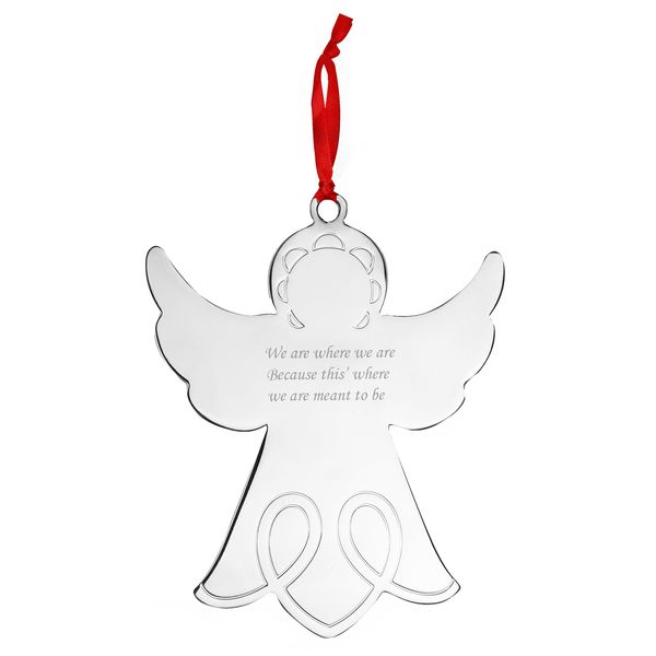 (image for) Personalised Angel Tree Decoration - Click Image to Close