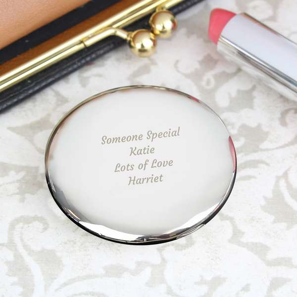 Modal Additional Images for Personalised Any Message Compact Mirror