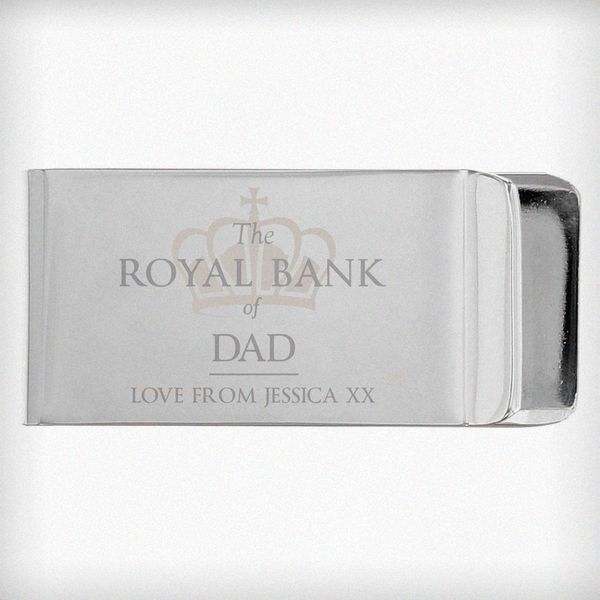 (image for) Personalised 'Royal Bank of...' Money Clip - Click Image to Close