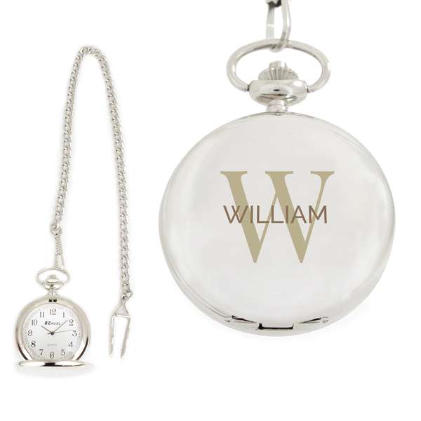Modal Additional Images for Personalised Big Age Pocket Fob Watch