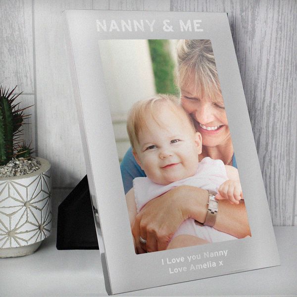 (image for) Personalised & Me 5x7 Portrait Photo Frame - Click Image to Close