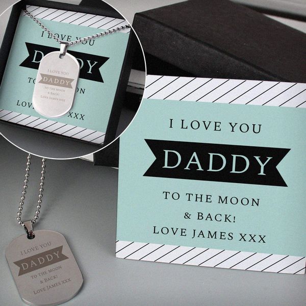 (image for) Personalised Box With Dog Tag - Click Image to Close