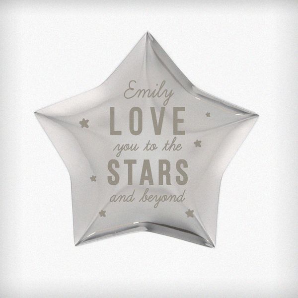 (image for) Personalised Love You To The Stars Star Trinket Box - Click Image to Close