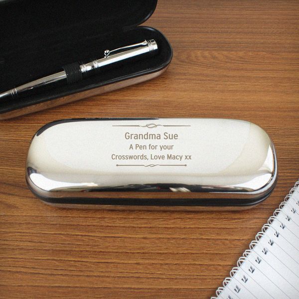 Modal Additional Images for Personalised Scroll Pen and Box Set