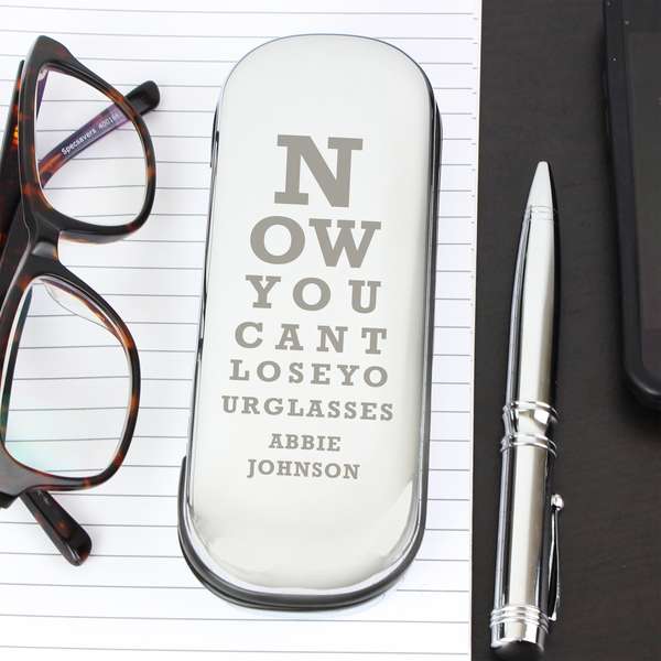 (image for) Personalised Eye Exam Glasses Case - Click Image to Close